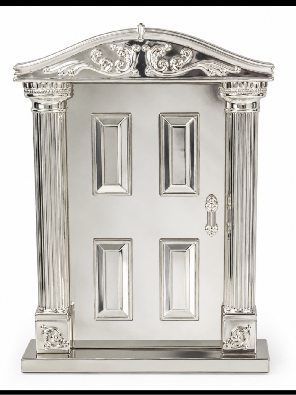 INTERNATIONAL Silver Company Vintage Door Shaped Photo Album Book NIB